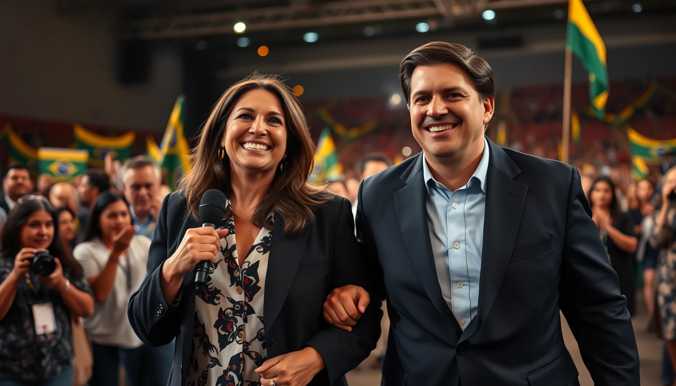 Michelle confirma Senado e caminhará com Flávio Bolsonaro