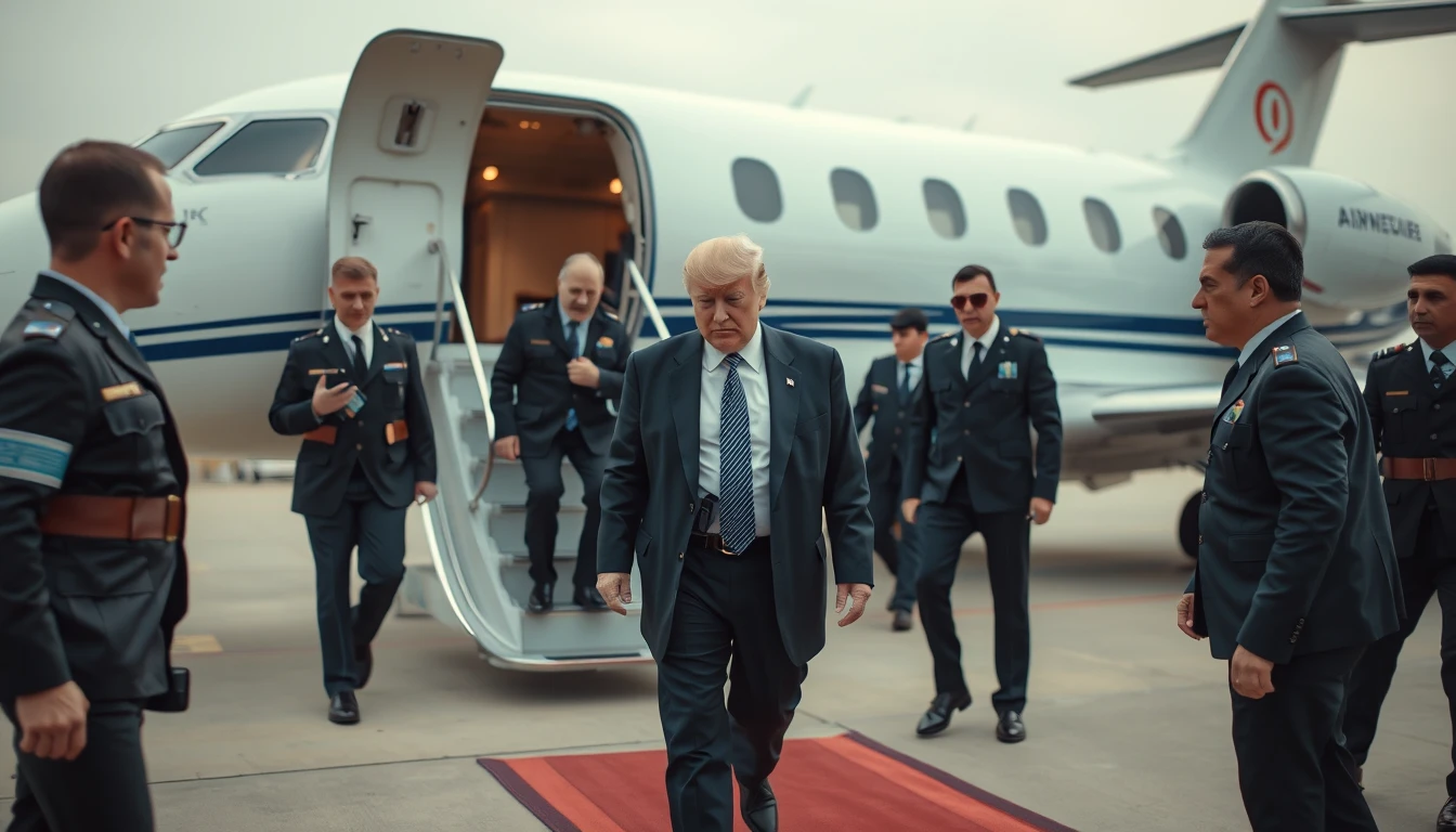 Trump troca de avião na Turquia após ameaça: o que se sabe